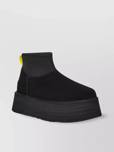 Ugg Classic Mini Dipper Shoes In Black