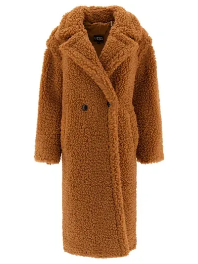 Ugg Teddy Gertrude Coats Brown