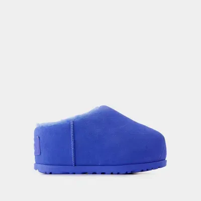 Ugg W Pumped Mules In Blue