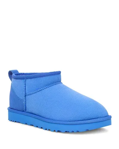 Ugg Classic Ultra Mini Boots In Blue