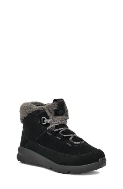 Ugg(r) Kids' Terretrail Cozy Winter Boot In Black