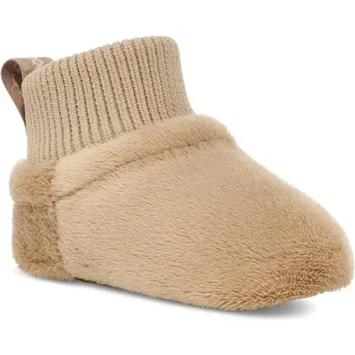 Ugg(r) Kids'  Nesti Bootie In Mustard Seed