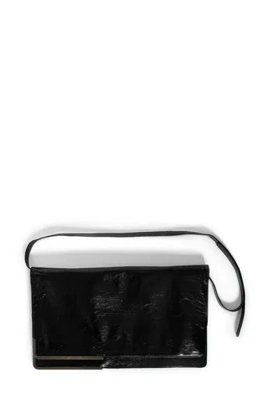 Uma Wang Woman Black Shoulder Bags