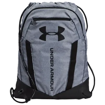 Under Armour Undeniable Sackpack In Black/grey Heather