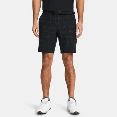 Under Armour Men's    Drive Printed Tapered Shorts Black