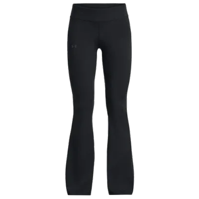 Under Armour Girls   Motion Flare Pants In Jet Gray/black