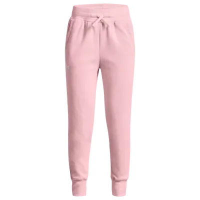 Under Armour Girls   Rival Fleece Joggers In Gray