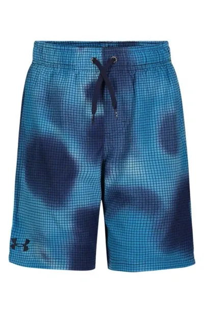 Under Armour Kids' Compression Volley Swim Trunks In Capri