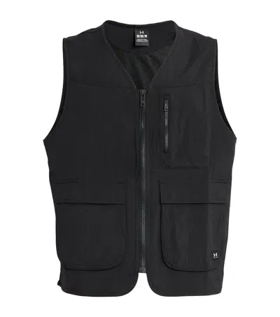 Under Armour Legacy Crinkle Gilet In Black