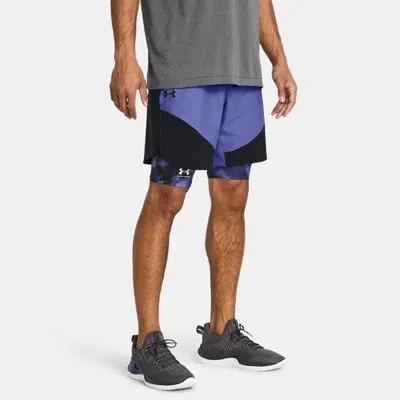 Under Armour Men's    Vanish Elite Hybrid Shorts Starlight In Purple