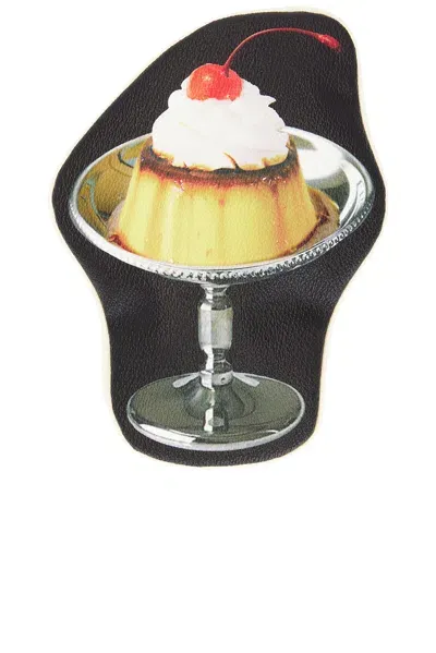 Undercover Pudding Coin Pouch In Black