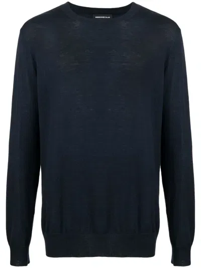 Undercover Side-slits Cashmere Jumper In Blue