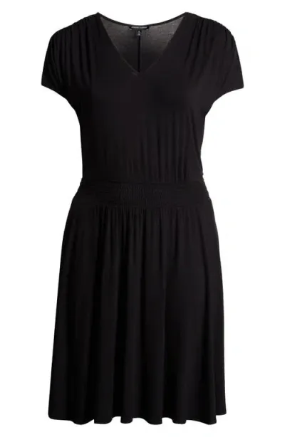 Universal Standard Piper Stretch Jersey Dress In Black