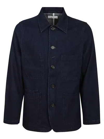 Universal Works Bakers C Jacket In Medium Wash