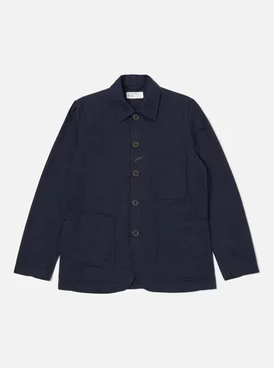 Universal Works Bakers Jacket In Blue