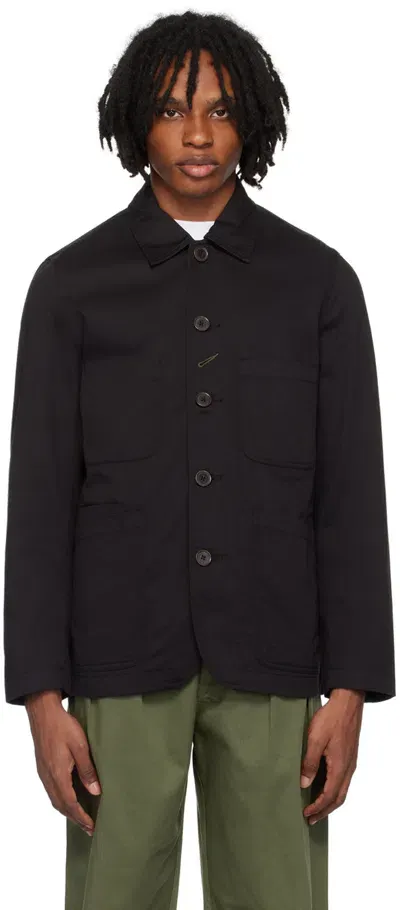 Universal Works Black Patch Pocket Jacket