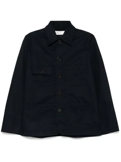 Universal Works Merchant Jacket In Blue