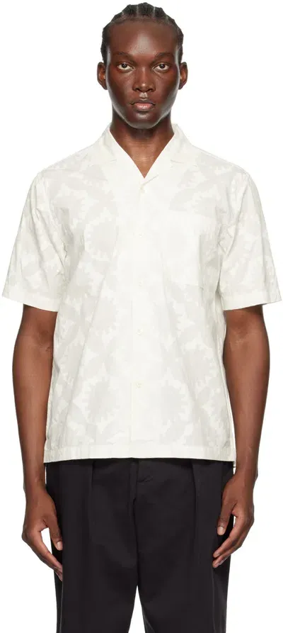 Universal Works Off-white Minari Shirt In Ecru