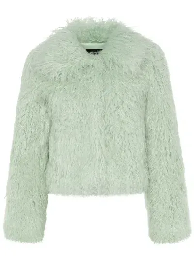 Unreal Fur Saint Tropez Jacket In Green