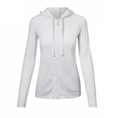 Uv Skinz Hooded Water Jacket In White