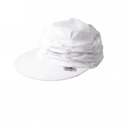 Uv Skinz Ruched Sun Cap In White