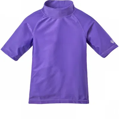 Uv Skinz Short Sleeve Sun & Swim Shirt In Purple