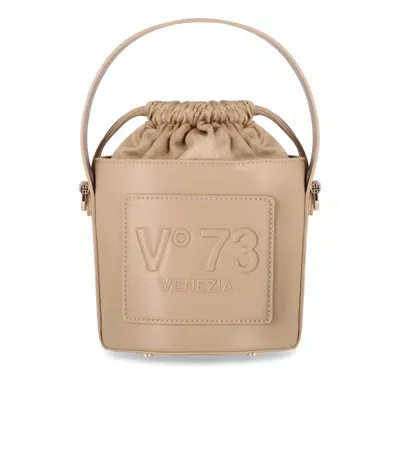 V73 V°73  Beatrix Beige Bucket Bag