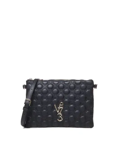 V73 Eva Quilted Crossbody Bag In Black