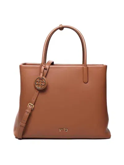 V73 Grazia Bag With Shoulder Strap In Beige