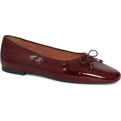 Vagabond Shoemakers Jolin Ballet Flat In Red