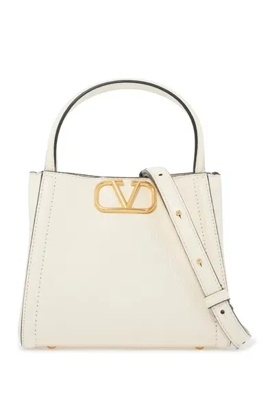 Valentino Garavani Alltime Handbag Purse Tote In White