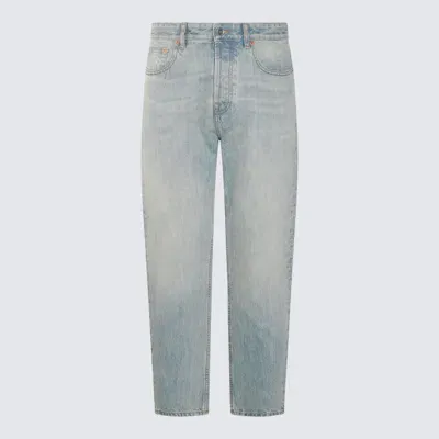 Valentino Blue Cotton Jeans