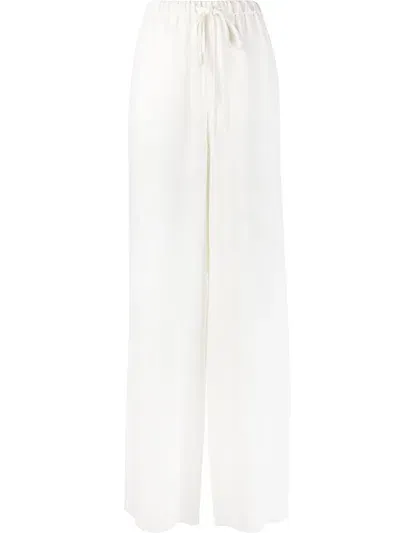 Valentino Cady Couture Trousers In White