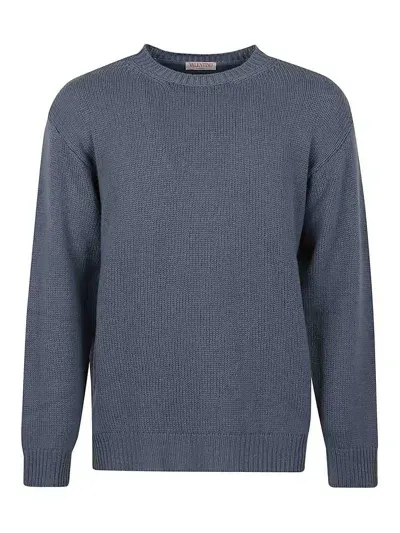 Valentino Cashmere Sweater In Grey