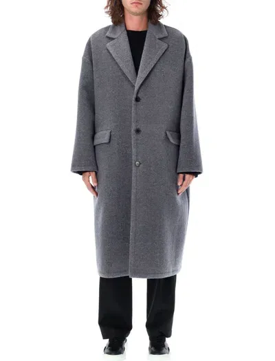 Valentino Garavani Cocoon Coat In Grey