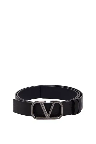 Valentino Garavani Reversible Vlogo Signature Belt In Multicolor