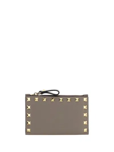 Valentino Garavani Rockstud Wallet In Multicolor