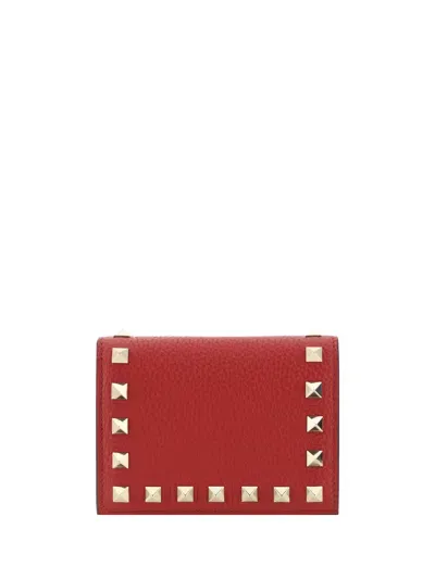 Valentino Garavani Rockstud Wallet In Multicolor