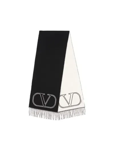 Valentino Garavani Scarves In Black