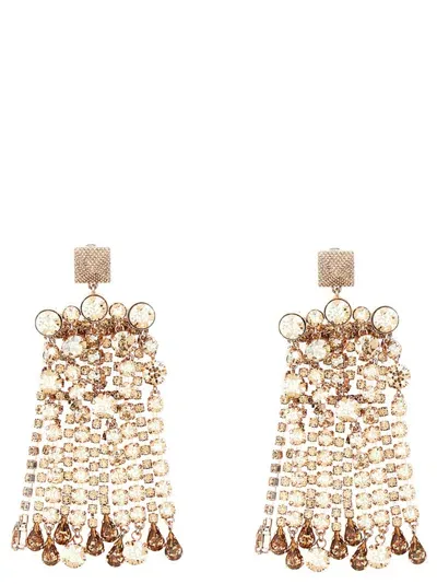 Valentino Garavani 'rockstud' Earrings In Gold