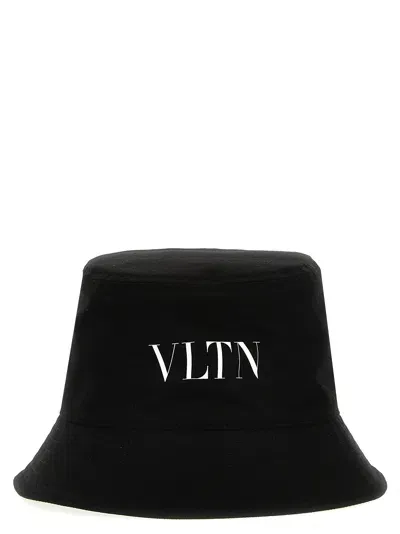 Valentino Garavani 'vltn' Bucket Hat In Black