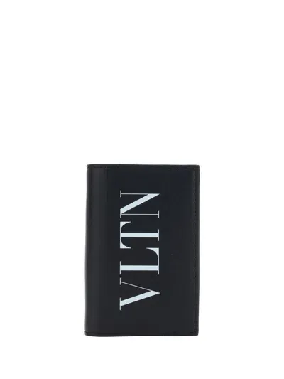 Valentino Garavani Wallets In Black