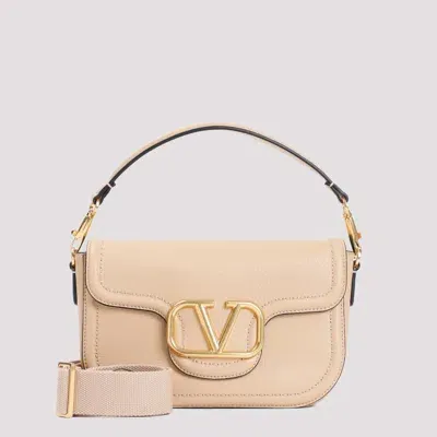 Valentino Garavani Locò Shoulder Bag In Brown