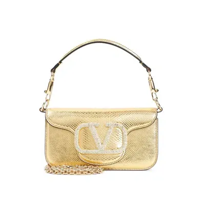 Valentino Garavani Valentino Loco Small Shoulder Bag In Orange