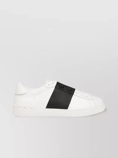 Valentino Garavani Sneaker Open Tecnic Calf In White