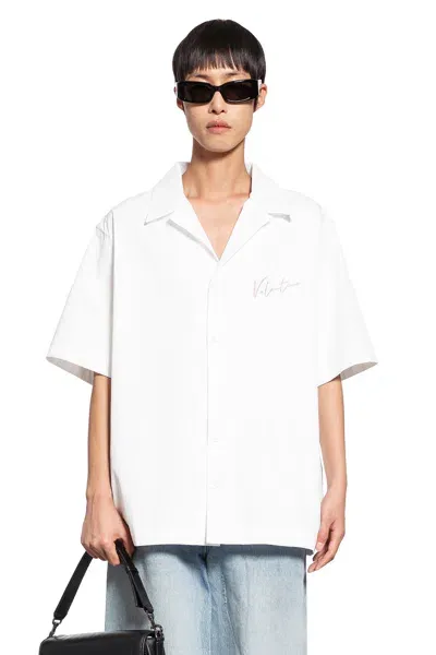 Valentino Man White Shirts