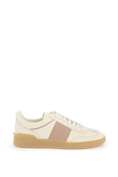 Valentino Garavani Nappa Leather Upvillage Sneakers In Multicolor