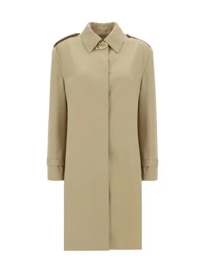 Valentino Pap Coat In Beige