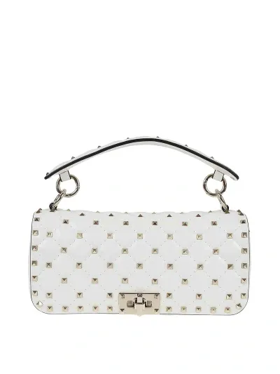 Valentino Garavani Shoulder Bag Rockstud Spike In White