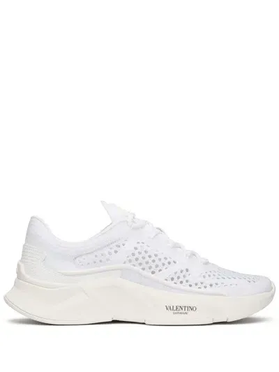 Valentino Garavani True Actress Mesh Sneaker Woman White 40.5